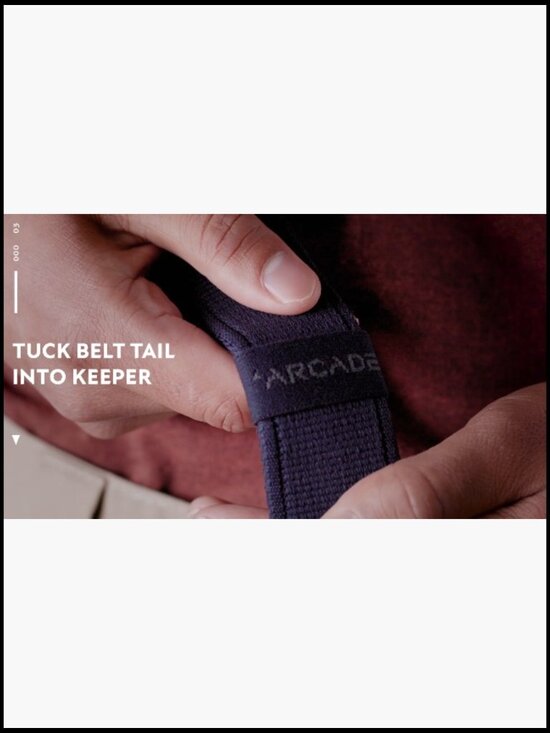 Slim Adventure Belt with Heavy Duty Stretch and Metal Free Buckle main image 6